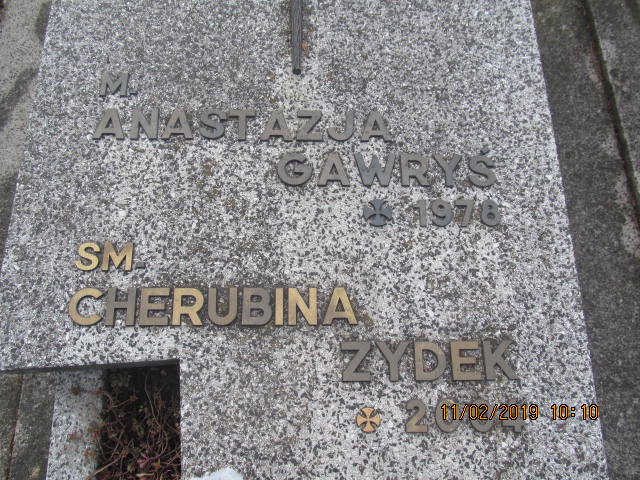 Maria Anastazja Gawryś 1898 Bielsko-Biała katedra - Grobonet - Wyszukiwarka osób pochowanych