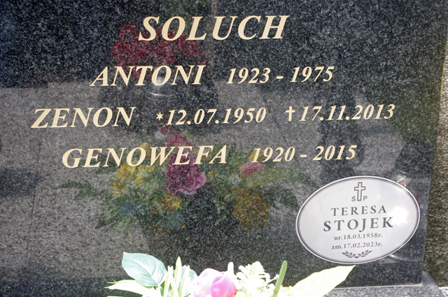 Zenon Soluch 1950 Bielsko-Biała katedra - Grobonet - Wyszukiwarka osób pochowanych