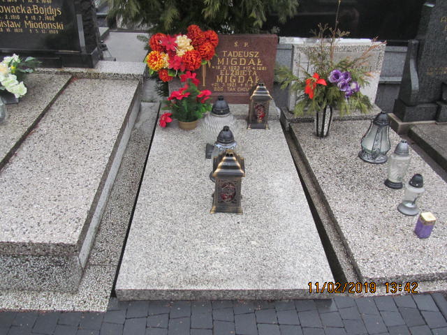 Grób Elżbieta Migdał