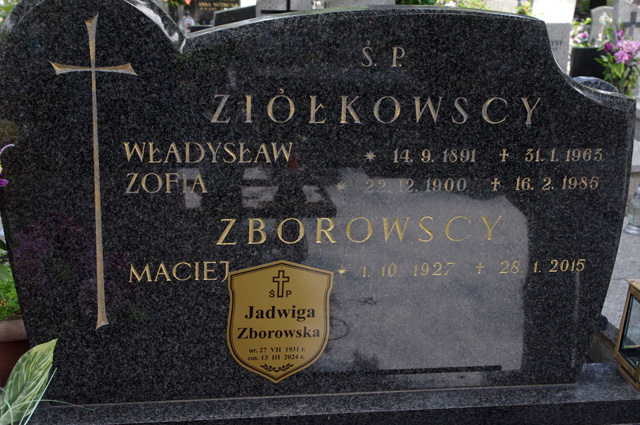 Władysław Ziółkowski 1891 Bielsko-Biała katedra - Grobonet - Wyszukiwarka osób pochowanych