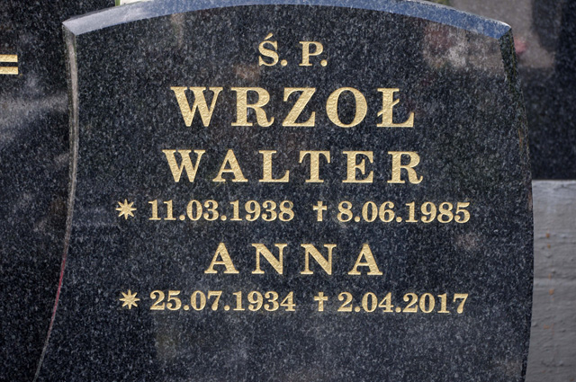 Józef Wrzoł 1912 Bielsko-Biała katedra - Grobonet - Wyszukiwarka osób pochowanych