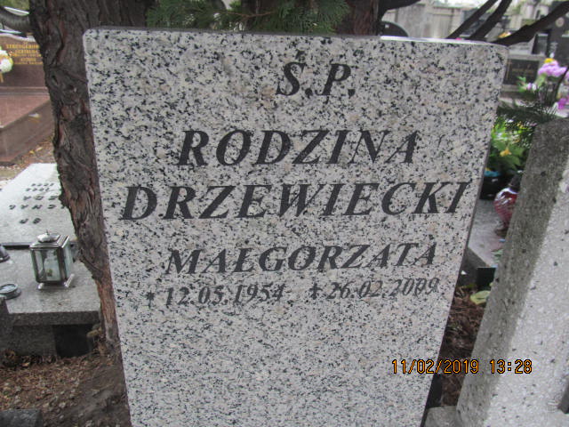 Małgorzata Drzewiecka 1954 Bielsko-Biała katedra - Grobonet - Wyszukiwarka osób pochowanych