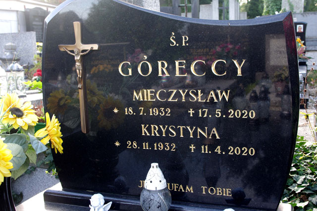 Mieczysław Górecki 1932 Bielsko-Biała katedra - Grobonet - Wyszukiwarka osób pochowanych