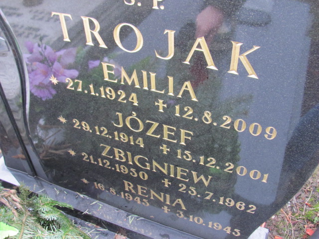 Józef Trojak 1914 Bielsko-Biała katedra - Grobonet - Wyszukiwarka osób pochowanych