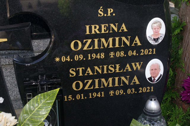 Stanisław Ozimina 1941 Bielsko-Biała katedra - Grobonet - Wyszukiwarka osób pochowanych