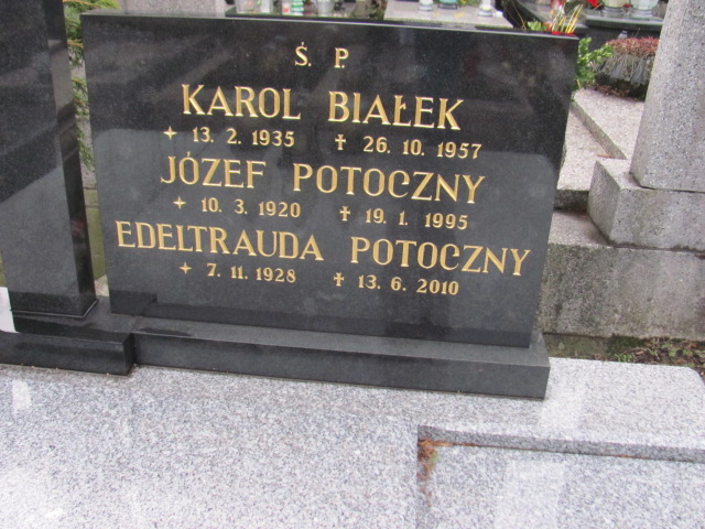 Karol Białek 1935 Bielsko-Biała katedra - Grobonet - Wyszukiwarka osób pochowanych