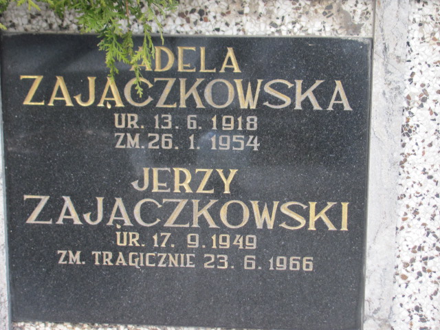 Jerzy Zajączkowski 1949 Bielsko-Biała katedra - Grobonet - Wyszukiwarka osób pochowanych