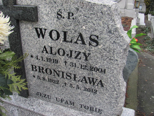 Małgorzata Wolas 1956 Bielsko-Biała katedra - Grobonet - Wyszukiwarka osób pochowanych