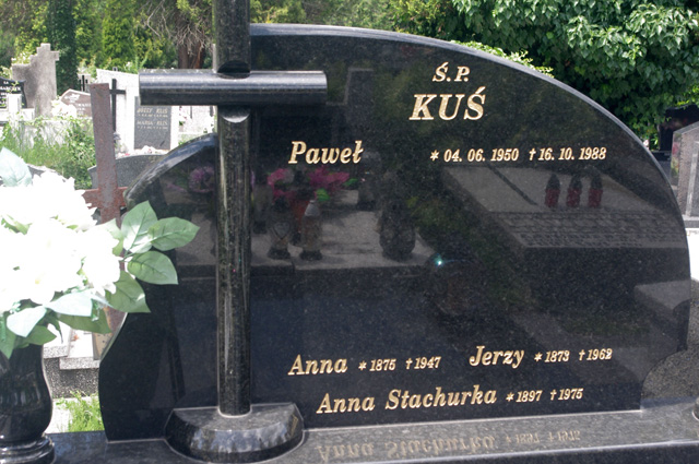 Anna Stachurska 1897 Bielsko-Biała katedra - Grobonet - Wyszukiwarka osób pochowanych