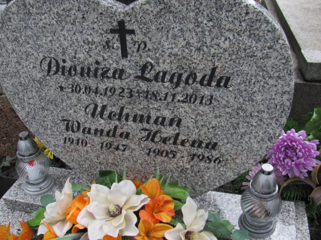 Wanda Uchman 1909 Bielsko-Biała katedra - Grobonet - Wyszukiwarka osób pochowanych