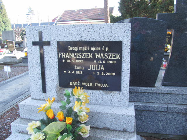 Franciszek Waszek 1893 Bielsko-Biała katedra - Grobonet - Wyszukiwarka osób pochowanych