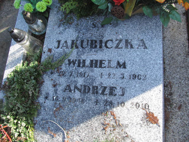 Wilhelm Jakubiczka 1917 Bielsko-Biała katedra - Grobonet - Wyszukiwarka osób pochowanych