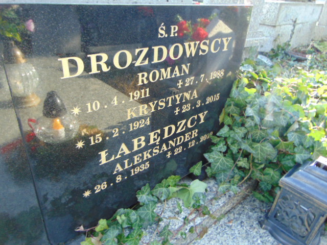 Roman Drozdowski 1911 Bielsko-Biała katedra - Grobonet - Wyszukiwarka osób pochowanych